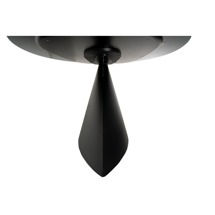 Ivy Bronx Hamtramck Oval 200Cm Dining Table Wayfair.co.uk